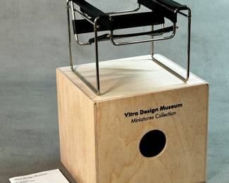 Vitra Design Museum Miniatures Collection Marcel Breuer Wassily Chair 