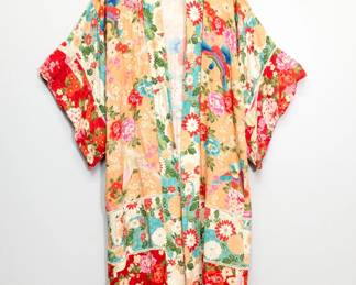 Spell & The Gypsy Collective Delilah patchwork maxi kimono