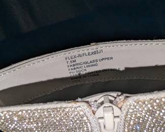 Closeup of Madden Girl's Flex-R booties, size 7.5M