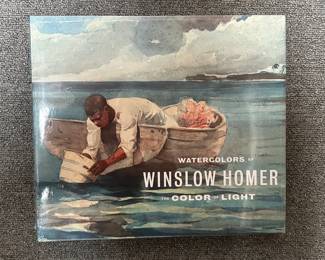 Watercolors by Winslow Homer: The Color of Light, hardcover with dust backet, published by the Art Institute of Chicago