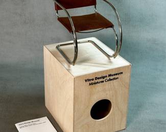 Vitra Design Museum Miniatures Collection Mies van der Rohe MR 20 chair