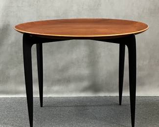 A 1950s H. Engholm & Sven Willumsen teak side table for Fritz Hansen, Denmark