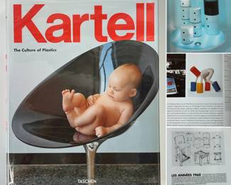 Hardcover edition of Kartell: The Culture of Plastics, published by TASCHEN