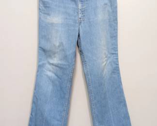 Pair of Levi jeans, faded blue denim