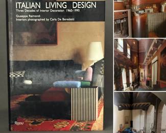 Italian Living Design - Three Decades of Interior Decoration 1960-1990 by Giuseppe Raimondi