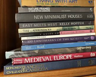 100 Landmarks of the World, Atlas of Medieval Europe, A Guide to Biltmore Estates, The Adirondacks, Monuments of Civilization Ancient Cambodia, Art and Archaeology of Rome, Remembering Pearl Harbor