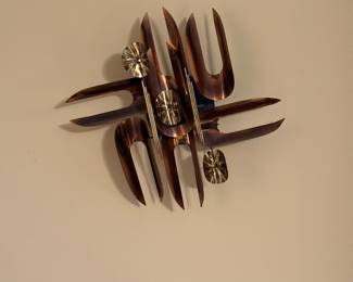 MCM Brutalist Art sculpture 