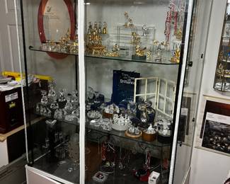 Vintage Swarovski branded retail cases