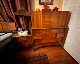 MCM vintage bedroom furniture highboy