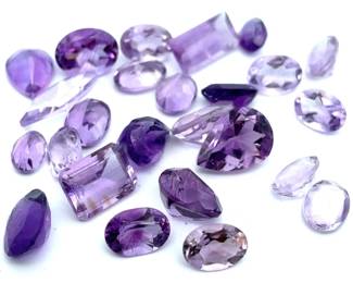 23.45 Carat Amethyst Parcel