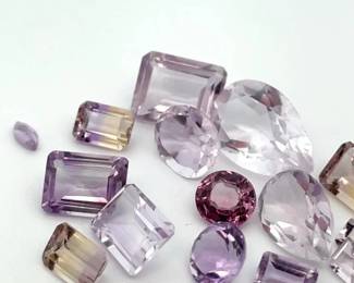 23.28 Carat Amethyst Parcel