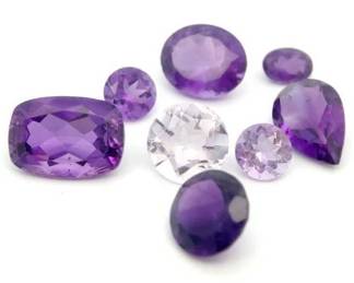 22.47 Carat Amethyst Parcel