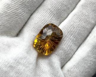 17.74 Carats Natural Citrine (Fancy Cut)