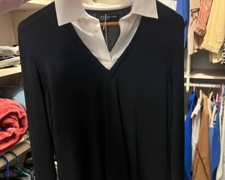 Quality women’s black knit top from the Jones New York Collection