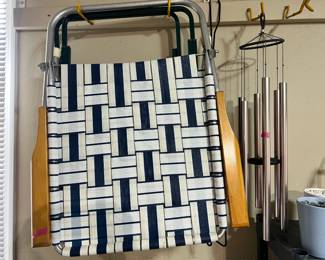 Folding lawn chairs