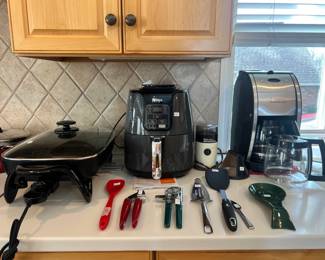 Ninja air fryer, Cuisinart coffee maker, and more