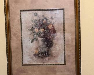 Fruit Vase Wall Art Print
