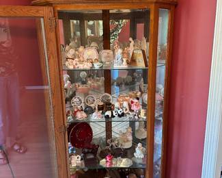 Curio display case
