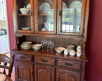 Vintage china hutch