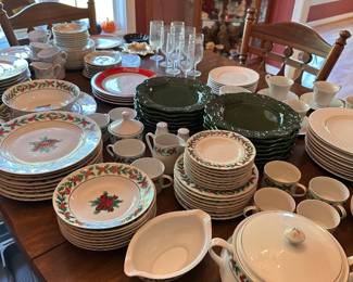Gibson Christmas China
