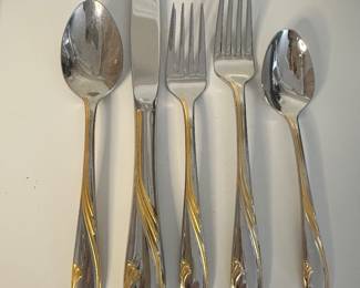 Gorham Golden Swirl Flatware
