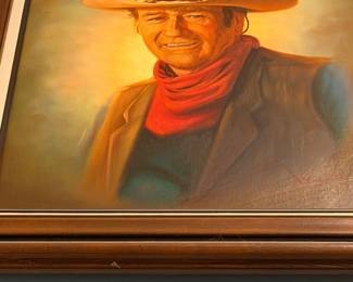 Original Oil Painting of John Wayne