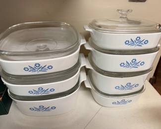 Vintage Corning Ware Blue Cornflower