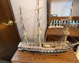 U.S.S. Constitution "Old Ironside" Model Ship
