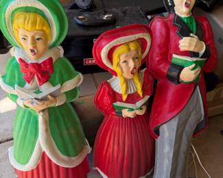 Vintage Christmas Lighted Carolers