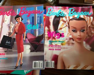 1990's Barbie Bazaar Collector Magazines 
