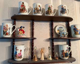 Norman Rockwell "Memories" Mugs