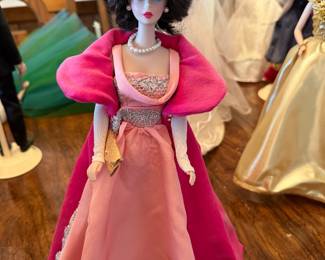 1990 Collector Treasures, Sophisticated Lady, Porcelain Doll, Stand