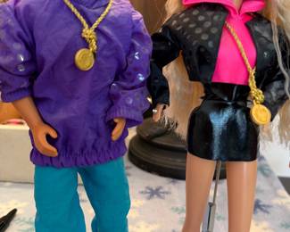 1992 Rappin Rockin Ken/Rappin Rockin Barbie