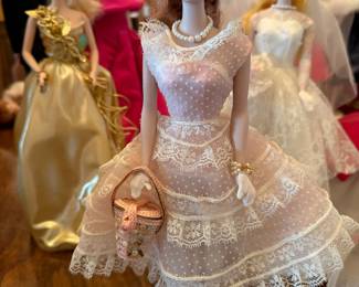 Plantation Belle Porcelain Belle Doll with Shipping Box