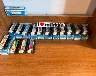 Z Scale Marlin Trains/Box
