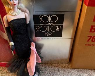 Solo in the Spotlight Porcelain Doll, Original Box/Shipping Box