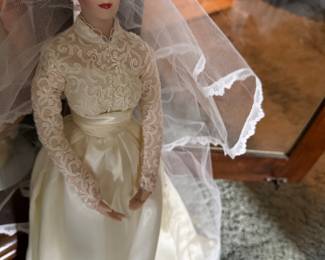 Princess Grace  Kelly Wedding Day Bride Porcelain