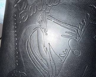Barbie Leather Embossed Binder