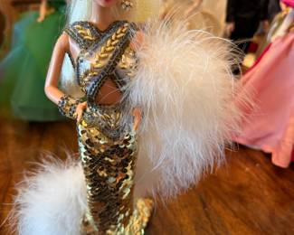 1990 Gold Barbie the 1st in the Designer Series by Bob Mackie