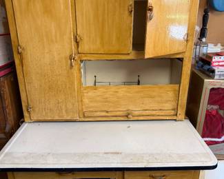 Antique "Hoosier" Cabinet.