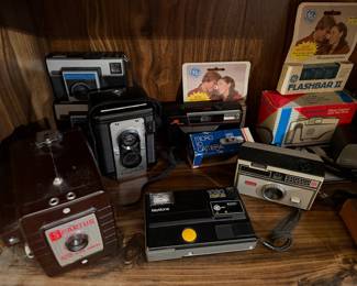 Various Vintage Camera's