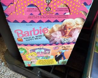 Barbie Happy Meal Boxe's From McDonalds NON USED