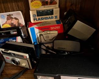 Various Vintage Cameras