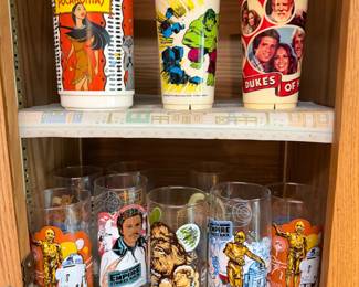 Burger King Empire Strikes Back Glasses, Burger King Star Wars Glasses