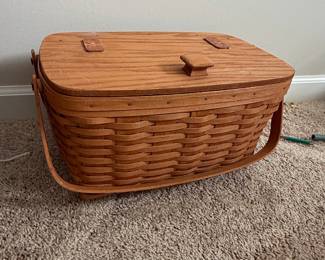 Longaberger 1986 Family Picnic Basket
