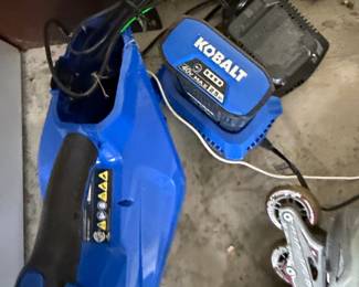 KOBALT 40V MAX Cordless Leaf Blower with 2.0Ah Battery and Charger