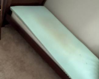 Wooden Dresser with Mirror and Twin Bed Set