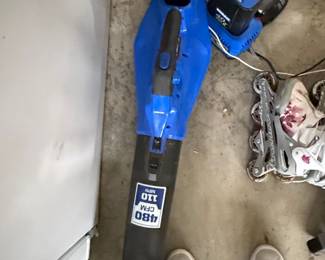 KOBALT 40V MAX Cordless Leaf Blower with 2.0Ah Battery and Charger