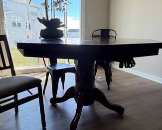 Octagonal Pedestal Dining Table