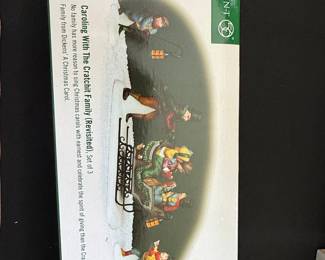 Department 56 "Caroling With The Cratchit Family (Revisited)" Dickens' Village Series Set